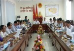 Huyện Tân Phước họp giao ban công tác chuẩn bị bầu cử