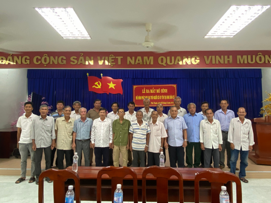 Quang cảnh buổi lễ ra mắt mô hình