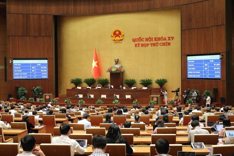 Tại Kỳ họp thứ 9, Quốc hội đã biểu quyết thông qua Nghị quyết về việc sắp xếp đơn vị hành chính cấp tỉnh năm 2025. Cả nước có 34 đơn vị hành chính cấp tỉnh, gồm 28 tỉnh và 6 thành phố.