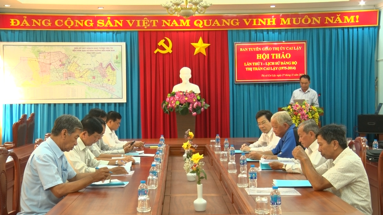Quang cảnh hội thảo.