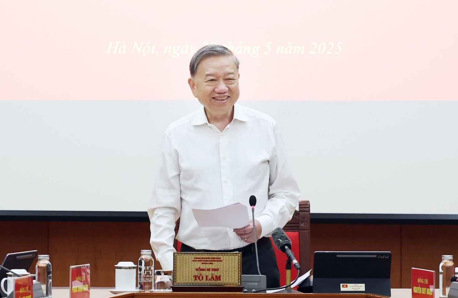 Đồng chí Tô Lâm, Tổng Bí thư Ban Chấp hành Trung ương Đảng Cộng sản Việt Nam. Ảnh: TTXVN.